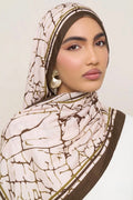 Digital EarthLine Printed Stole – Soft China Georgette
